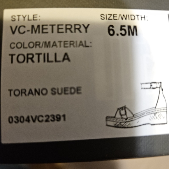 Vince Camuto Suede Adjustable Wedge Sandals - Meterry, size women's 6.5 - Picture 10 of 12